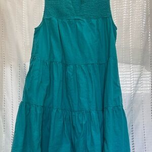 Crown & Ivy Teal Midi Dress